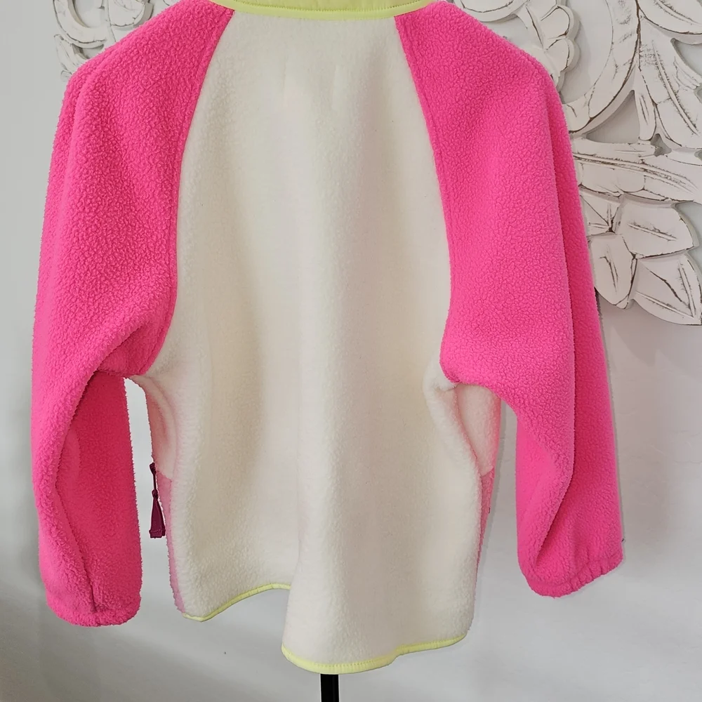 NWT gb Girls Pink and Cream Jacket  Size 12/14